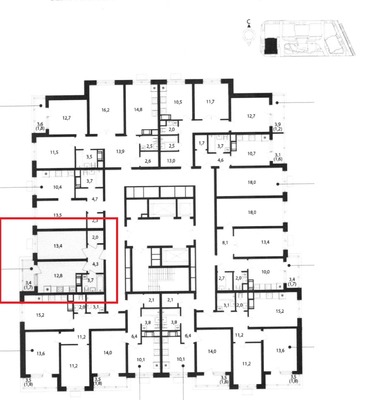 Продам однокомнатную (1-комн.) квартиру, Берзарина ул, 32, Москва г