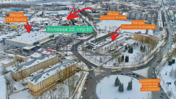 Продам коммерческое помещение 7 100 м2, Великая ул, 22, Великий Новгород г