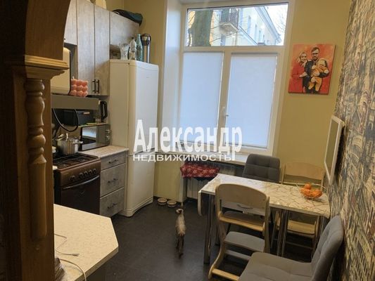 Продам комнату в 3-комн. квартире, Пограничника Гарькавого ул, 5к1, Санкт-Петербург г