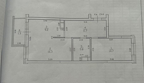 Продам двухкомнатную (2-комн.) квартиру, Короленко ул, 28кБ, Казань г