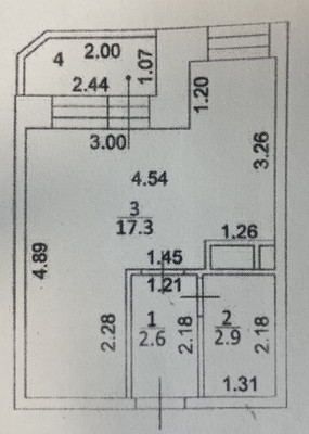 Продам однокомнатную (1-комн.) квартиру, Школьная ул, 21а, Пустоши п