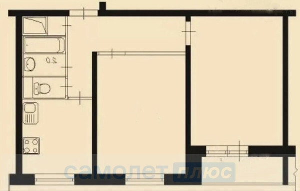 Продам двухкомнатную (2-комн.) квартиру, Енисейская ул, 33, Москва г