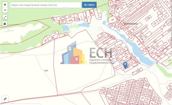 Продам участок 12 соток, ИЖС, Демидовка д, 0 км от города