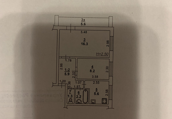 Продам двухкомнатную (2-комн.) квартиру, Рахманинова ул, 78, Ростов-на-Дону г