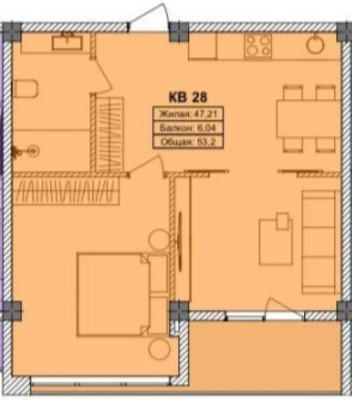 Продам двухкомнатную (2-комн.) квартиру, Кореизское ш, 8А, Кореиз пгт