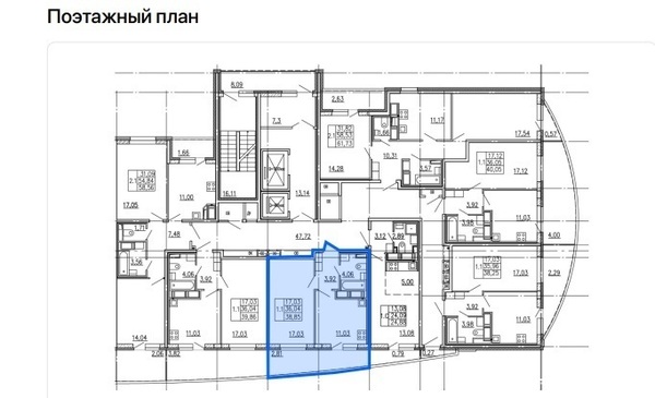 Продам однокомнатную (1-комн.) квартиру, Катерников ул, 7, Санкт-Петербург г