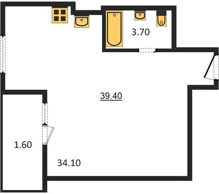 Продам двухкомнатную (2-комн.) квартиру, Абдуллы Бичурина ул, 13, Казань г