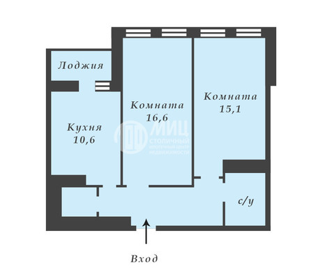 Продам двухкомнатную (2-комн.) квартиру, Зеленые аллеи б-р, 15, Видное г