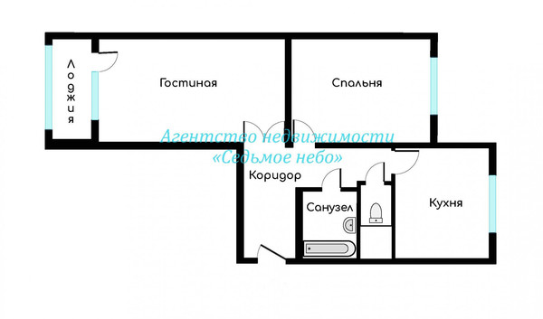 Продам двухкомнатную (2-комн.) квартиру, Академика Комарова ул, 3к2, Москва г