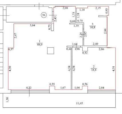 Продам двухкомнатную (2-комн.) квартиру, Парковый проезд, 6а, Ялта г