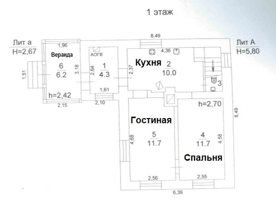 Продам дом, Васильковая (мкр Заречный) ул, Западный п, 0 км от города