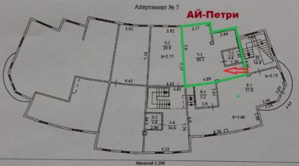 Продам однокомнатную (1-комн.) квартиру, Прибрежная ул, 1а, Кореиз пгт