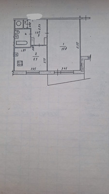 Продам однокомнатную (1-комн.) квартиру, Академика Лаврентьева ул, 12, Казань г