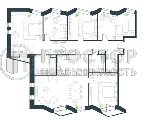 Продам многокомнатную квартиру, Волоколамское ш, 81/2с6, Москва г