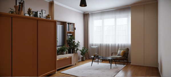 Продам однокомнатную (1-комн.) квартиру, Высоковольтная ул, 34к1, Рязань г