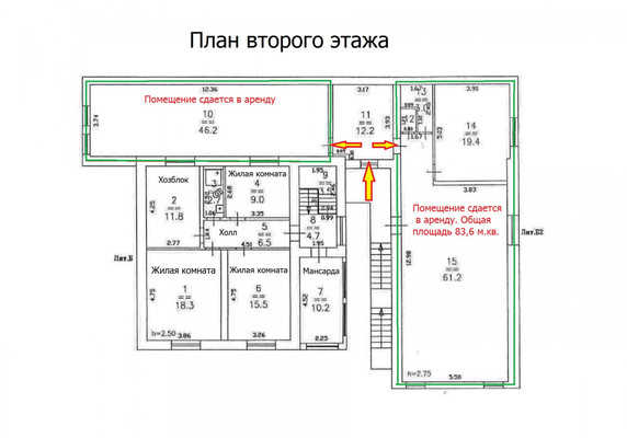Продам торговое помещение 602 м2, Зеленодольская ул, 100, Нижний Новгород г