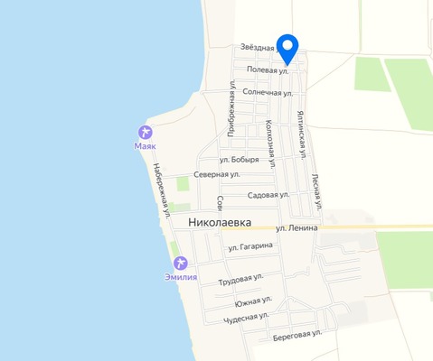 Продам участок 8,5 соток, Бахчисарайская ул, 36, Николаевка пгт, 0 км от города