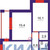 Продам трехкомнатную (3-комн.) квартиру, Курчатова ул, 1ка, Красноярск г