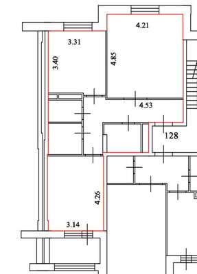 Продам двухкомнатную (2-комн.) квартиру, Горького ул, 79к2, Королев г