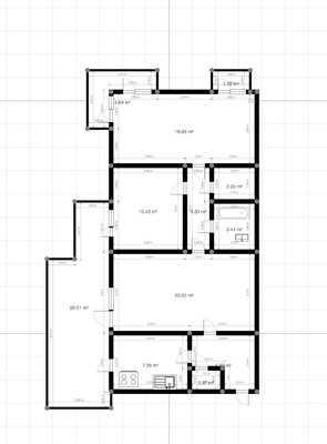 Продам трехкомнатную (3-комн.) квартиру, Ахохова ул, 96А, Нальчик г