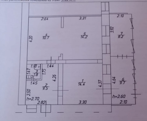 Продам коммерческое помещение 60 м2, Пушкина ул, 12, Симферополь г