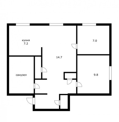 Продам двухкомнатную (2-комн.) квартиру, Юннатов ул, 6к1, Москва г