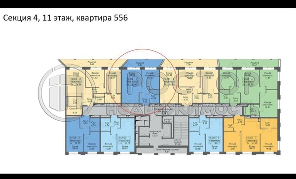 Продам однокомнатную (1-комн.) квартиру (долевое), Автозаводская ул, 26, Москва г