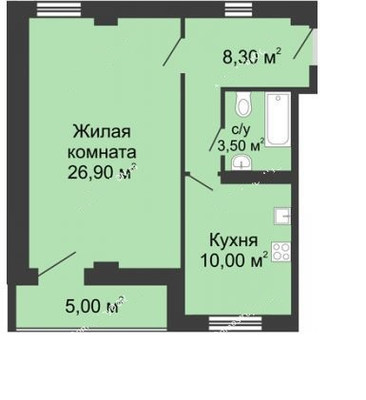 Продам двухкомнатную (2-комн.) квартиру, Береговая ул, 19/2, Ростов-на-Дону г