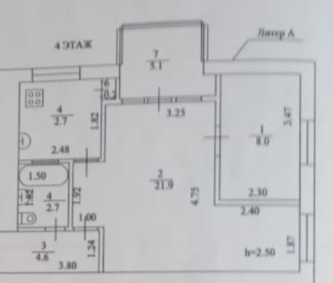 Продам двухкомнатную (2-комн.) квартиру, Новоселов (Центральный р-н) ул, 7, Сочи г