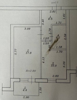 Продам однокомнатную (1-комн.) квартиру, Стахановская ул, 19к5, Анапа г