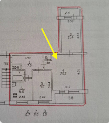 Продам трехкомнатную (3-комн.) квартиру, Солидарности пр-кт, 25к1, Санкт-Петербург г