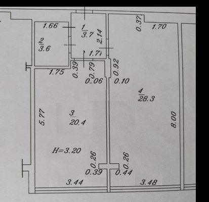 Продам однокомнатную (1-комн.) квартиру, Владимирская ул, 154к3, Анапа г