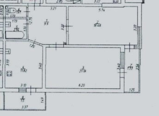 Продам двухкомнатную (2-комн.) квартиру, им. Константина Образцова пр-кт, 25к1, Краснодар г