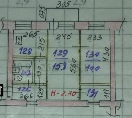 Продам двухкомнатную (2-комн.) квартиру, Шувандиной ул, 119, Иваново г