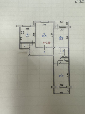 Продам трехкомнатную (3-комн.) квартиру, Ремизная ул, 3, Иваново г