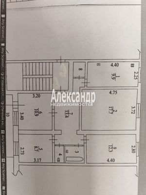 Продам 2-комн. в 4-комн. квартире, 13, Клопицы д