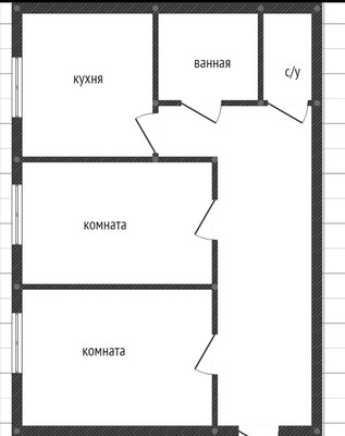 Продам двухкомнатную (2-комн.) квартиру, Циолковского ул, 32, Нижний Тагил г