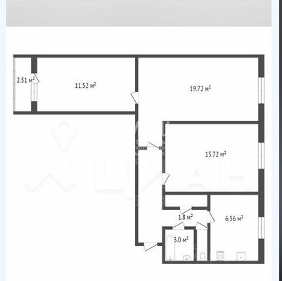 Продам трехкомнатную (3-комн.) квартиру, Дегунинская ул, 15, Москва г