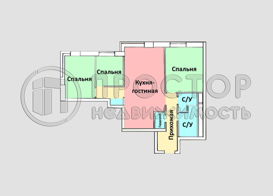 Продам трехкомнатную (3-комн.) квартиру, Жилой комплекс Бутово-Парк тер, 23к1, Бутово рп