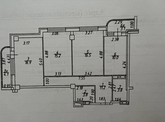 Продам трехкомнатную (3-комн.) квартиру, Воровского ул, 17, Ростов-на-Дону г