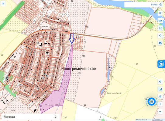 Продам участок 20,94 соток, ИЖС, Октябрьская ул, 79, Новогремяченское с, 0 км от города