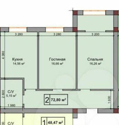 Продам двухкомнатную (2-комн.) квартиру, Биттирова ул, 100, Нальчик г