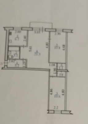 Продам трехкомнатную (3-комн.) квартиру, Ленина пр-кт, 13, Новороссийск г