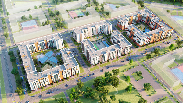 Продам двухкомнатную (2-комн.) квартиру (долевое), Героя России Катериничева ул, 1, Гурьевск г
