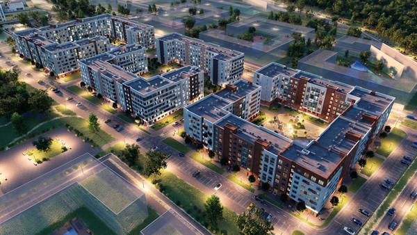 Продам двухкомнатную (2-комн.) квартиру (долевое), Героя России Катериничева ул, 1, Гурьевск г