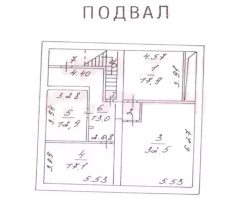 Продам офисное помещение 1 550 м2, Новая Басманная ул, 14к4, Москва г