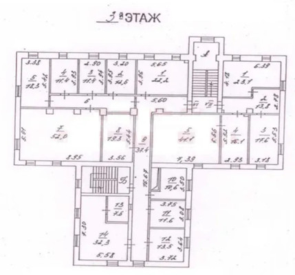 Продам офисное помещение 1 550 м2, Новая Басманная ул, 14к4, Москва г