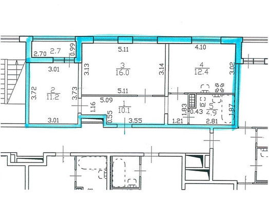 Продам двухкомнатную (2-комн.) квартиру, Парфёновская ул, 9к1, Санкт-Петербург г