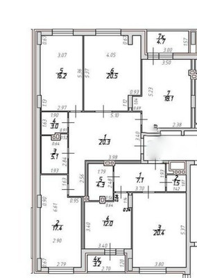 Продам трехкомнатную (3-комн.) квартиру, Матросова ул, 35, Ростов-на-Дону г