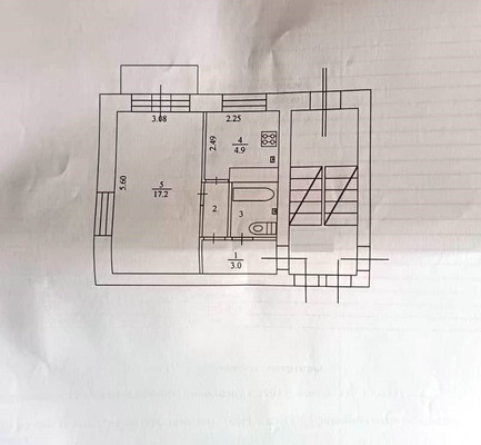 Продам однокомнатную (1-комн.) квартиру, Радищева ул, 24, Гатчина г